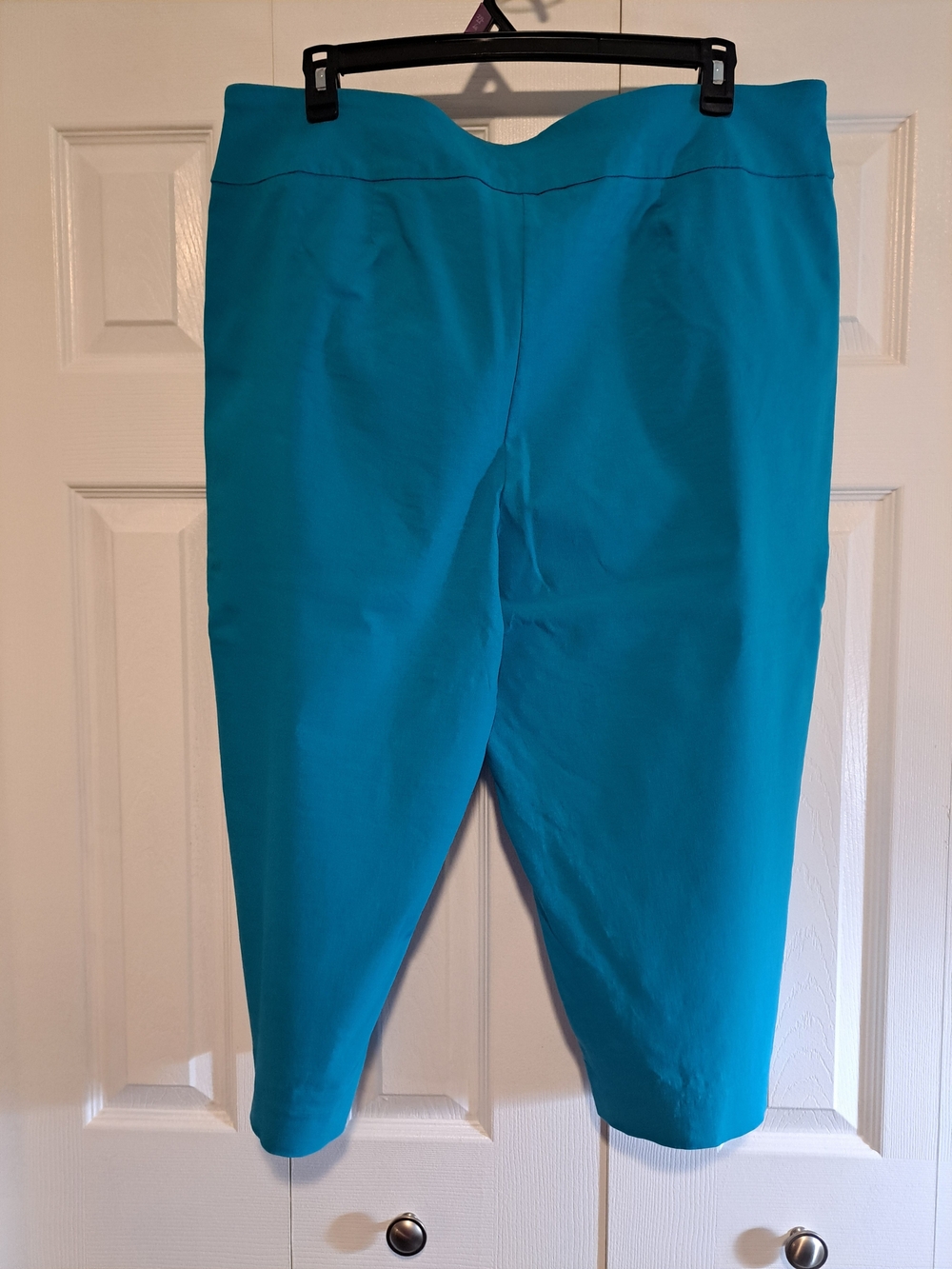 Worthington Teal Woman Capri Pants - Picture 3 of 8